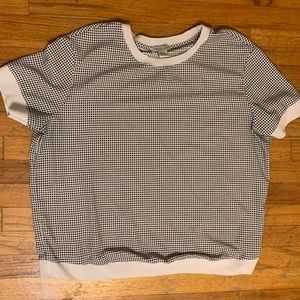 Rachel Zoe relaxed lightweight polyester shirt.